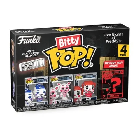 Five Nights at Freddy's Funko Bitty Pop! Mini-Figure 4-Pack - Select Set(s)