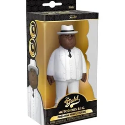 Funko Biggie Smalls White Suit 5-Inch Vinyl Gold Figure