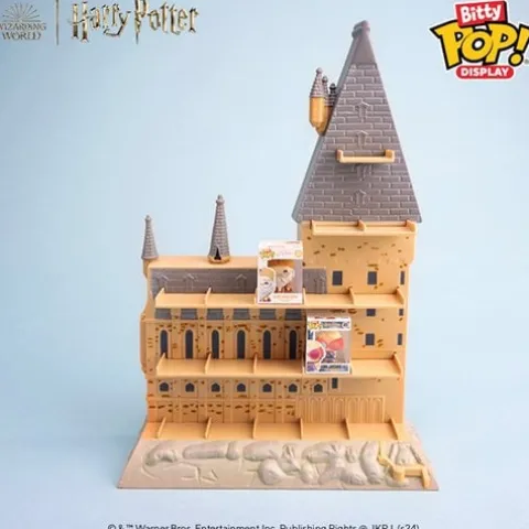 Funko Bitty Pop! Harry Potter Hogwarts Castle Display Shelf