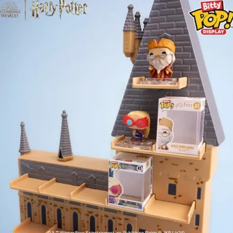 Funko Bitty Pop! Harry Potter Hogwarts Castle Display Shelf