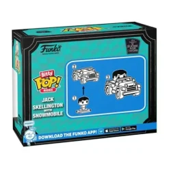 Funko Bitty Pop! Ride The Nightmare Before Christmas Jack Skellington with Snowmobile