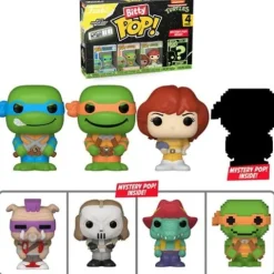 Funko Bitty Pop! Teenage Mutant Ninja Turtles Comics Mini-Figure 4-Pack - Select Set(s)