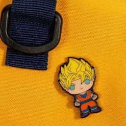 Funko Dragon Ball Z Super Saiyan Goku Pop! Enamel Pin - Entertainment Earth Exclusive