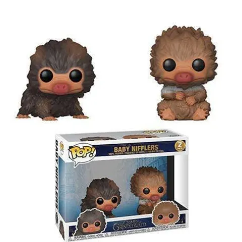 Funko Fantastic Beasts 2 Baby Niffler Brown and Tan Pop! Vinyl Figure 2-Pack