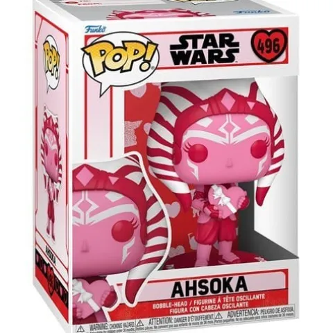 Funko Pop! 496 - Star Wars Valentines Ahsoka Bobble Head