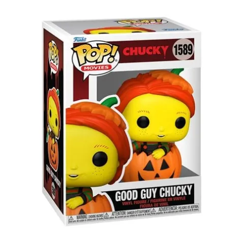 Funko Pop! 1589 Movies - Chucky - Halloween Good Guy Chucky Vinyl Figure