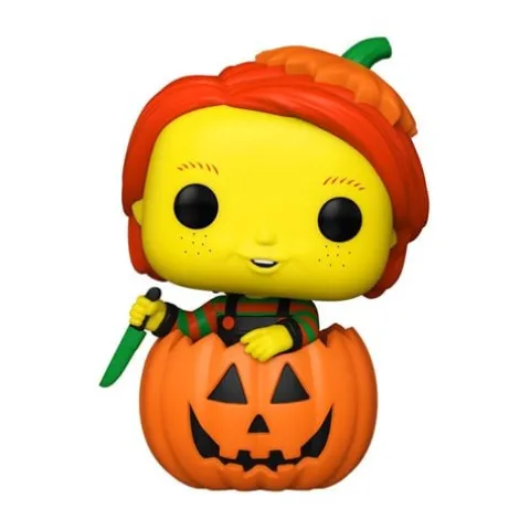 Funko Pop! 1589 Movies - Chucky - Halloween Good Guy Chucky Vinyl Figure