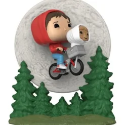 Funko Pop! Moment 1259 E.T. 40th Anniversary - Elliott & E.T. Glow-in-the-Dark Vinyl Figure