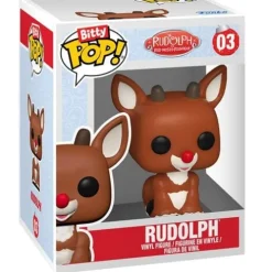 Funko Rudolph the Red-Nosed Reindeer Bitty Pop! Mini-Figure 4-Pack - Select Set(s)