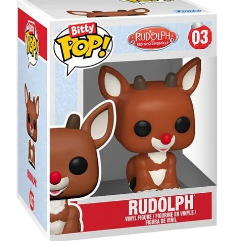 Funko Rudolph the Red-Nosed Reindeer Bitty Pop! Mini-Figure 4-Pack - Select Set(s)