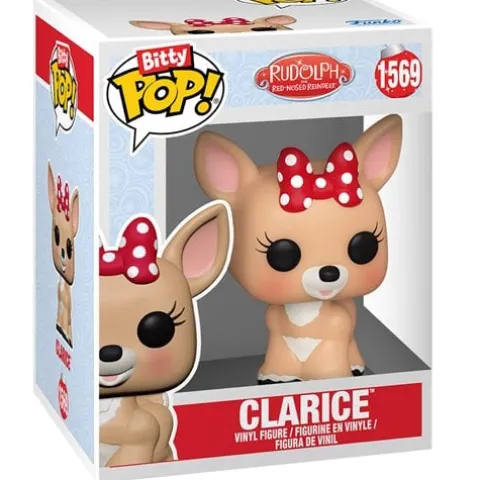 Funko Rudolph the Red-Nosed Reindeer Bitty Pop! Mini-Figure 4-Pack - Select Set(s)