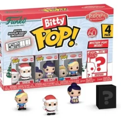 Funko Rudolph the Red-Nosed Reindeer Bitty Pop! Mini-Figure 4-Pack - Select Set(s)