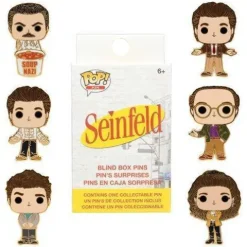 Funko Seinfeld Character Pop! Blind-Box Enamel Random Pin - (1) box with (1) Pin