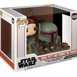 Funko Star Wars: The Mandalorian Boba Fett and Fennec Shand Pop! Moment