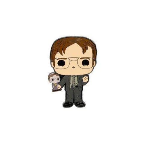 Funko The Office Dwight Schrute Disguises Pop! Blind-Box Enamel Random Pin - (1) box with (1) Pin
