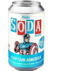 Funko Vinyl Soda Figure - Limited Edition - Marvel Captain America