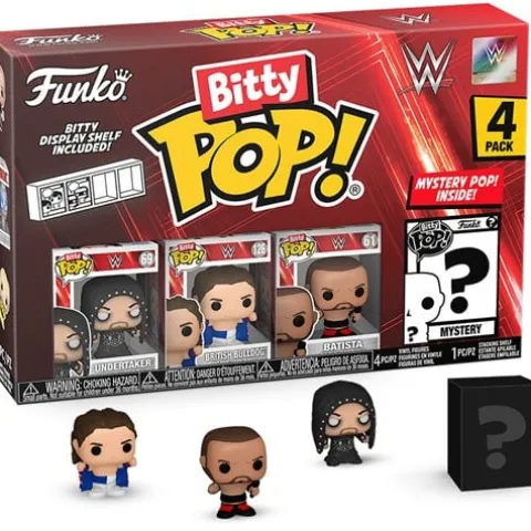 Funko WWE Bitty Pop! Mini-Figure 4-Pack - Select Set(s)