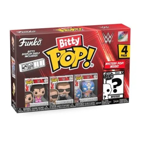 Funko WWE Bitty Pop! Mini-Figure 4-Pack - Select Set(s)