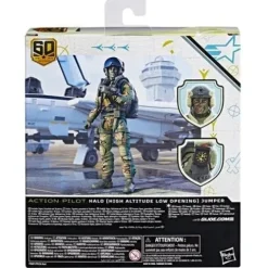 G.I. Joe Classified Series 60th Anniversary 6-Inch Action Pilot HALO Jumper Action Figure