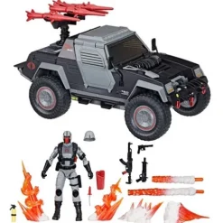 G.I. Joe Classified Series Cobra Night Attack 4-WD Stinger 6-Inch Scale Vehicle with Driver Action Figure