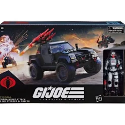 G.I. Joe Classified Series Cobra Night Attack 4-WD Stinger 6-Inch Scale Vehicle with Driver Action Figure