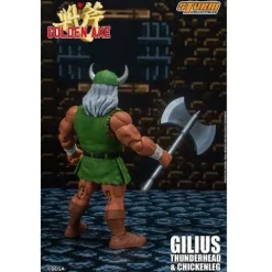 Golden Axe Gilius Thunderhead and Chicken Leg 1:12 Scale Action Figure