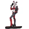 Harley Quinn Red Black and White Statue By Joshua Middleton