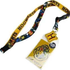 Harry Potter Hogwarts House Crests Lanyard
