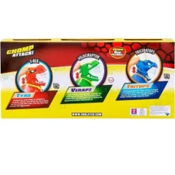 Heroes of Goo Jit Zu Dino Power Chomp Attack Mega 3 Pack Action Figure