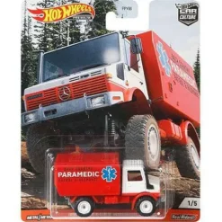 Hot Wheels Car Culture All Terrain - 1/5 '88 Mercedes Unimog U1300