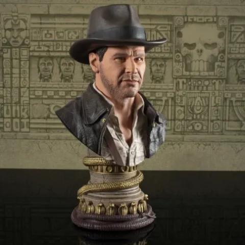 Indiana Jones Raiders Of The Lost Ark Legends 3D 1/2 Scale Resin Bust