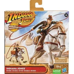 Indiana Jones Worlds of Adventure Indiana Jones with Horse Action Figure Set