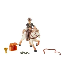 Indiana Jones Worlds of Adventure Indiana Jones with Horse Action Figure Set