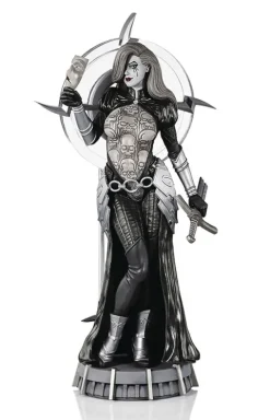 Joseph Linsner Dawn Statue (Black & White Variant)