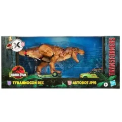 Jurassic Park Transformers Mash-Up Tyrannocon Rex and Autobot JP93 Set