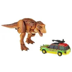 Jurassic Park Transformers Mash-Up Tyrannocon Rex and Autobot JP93 Set