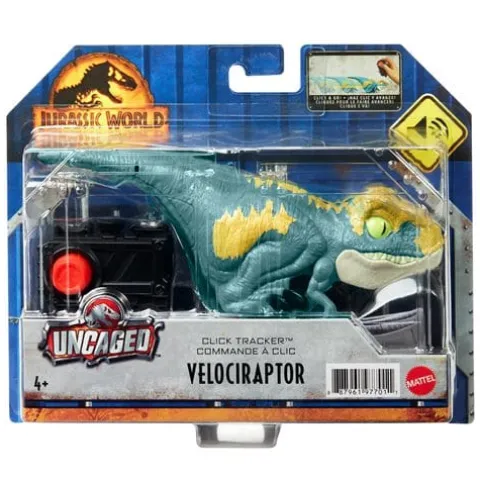 Jurassic World Dominion Click Tracker Blue Velociraptor