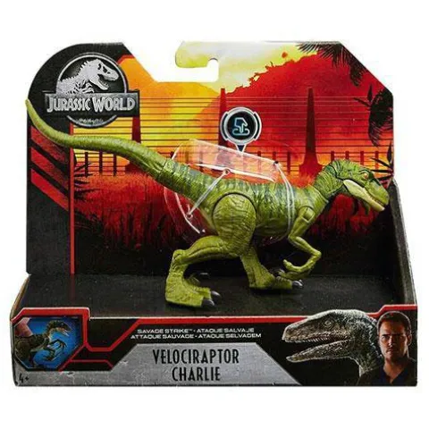 Jurassic World Savage Strike Velociraptor Charlie