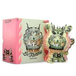 Kidrobot La Flamme by Junko Mizuno 8" Green Dunny Vinyl Figure