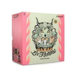 Kidrobot La Flamme by Junko Mizuno 8" Green Dunny Vinyl Figure