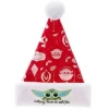 Kurt Adler - Star Wars: The Mandalorian The Child 12-Inch Santa Hat
