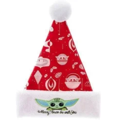 Kurt Adler - Star Wars: The Mandalorian The Child 12-Inch Santa Hat