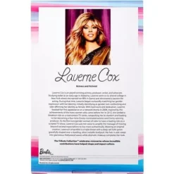 Laverne Cox Barbie Tribute Collection Doll