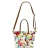 Loungefly Captain Marvel Floral Tote Purse