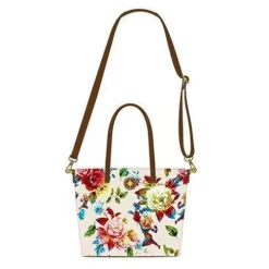 Loungefly Captain Marvel Floral Tote Purse