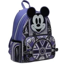 Loungefly Disney 100 Art Deco Mickey Mouse Mini-Backpack - Entertainment Earth Exclusive