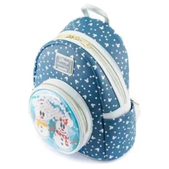 Loungefly Disney Minnie & Mickey Mouse Snow Globe Mini-Backpack