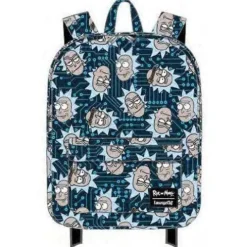 Loungefly Rick and Morty Computer Chip Rick Nylon Backpack