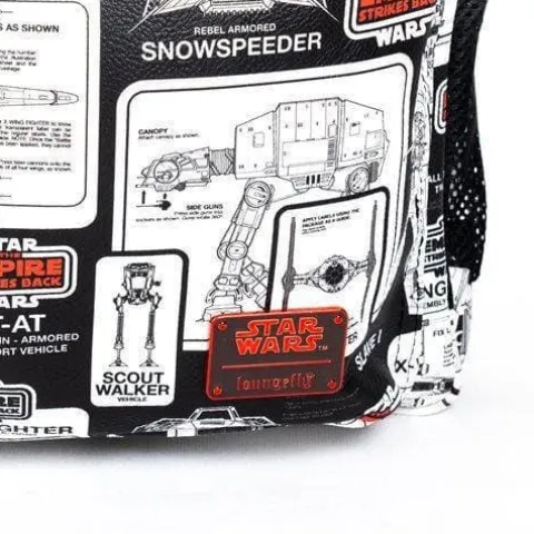 Loungefly Star Wars: The Empire Strikes Back 40th Anniversary Retro Toy-Inspired Backpack - Entertainment Earth Exclusive