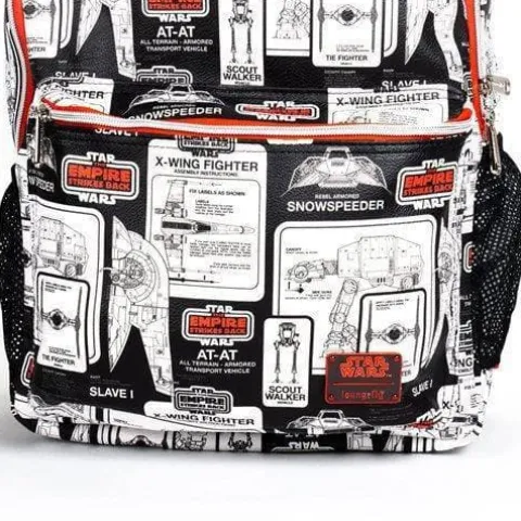Loungefly Star Wars: The Empire Strikes Back 40th Anniversary Retro Toy-Inspired Backpack - Entertainment Earth Exclusive